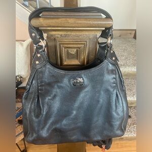 Leather Coach Handbag